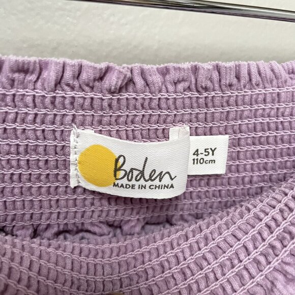 Mini Boden Lilac Corduroy Tiered Skirt - Picture 5 of 5